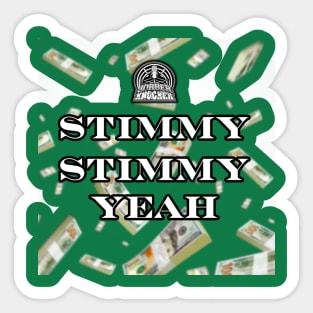 Shimmy Stimmy Yeah Sticker